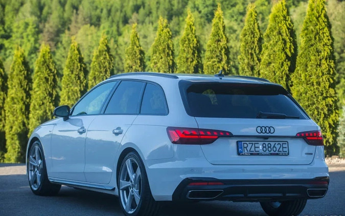 Audi A4 cena 155600 przebieg: 139800, rok produkcji 2021 z Wyszogród małe 211